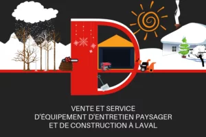 D mini moteurs -vente et service - équipement entretien paysager et de consctruction - Chomedey - Laval - Hiver