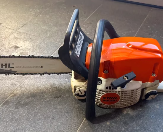 Scie à chaîne STIHL MS291 usagée – Puissance fiable à prix réduit