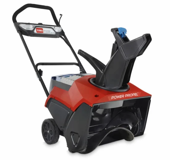 Souffleuse à neige TORO 39921 Power Clear 60V e21 – Autopropulsée pour un Déneigement Facile et Rapide
