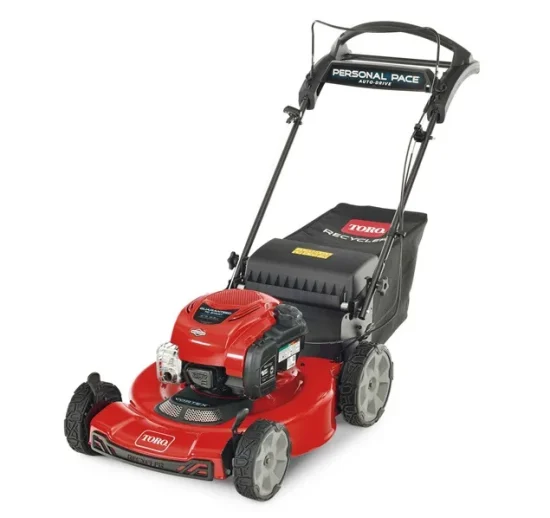 Tondeuse TORO RECYCLER 21462 – Autopropulsion, Puissance et Confort pour un Jardin Impeccable