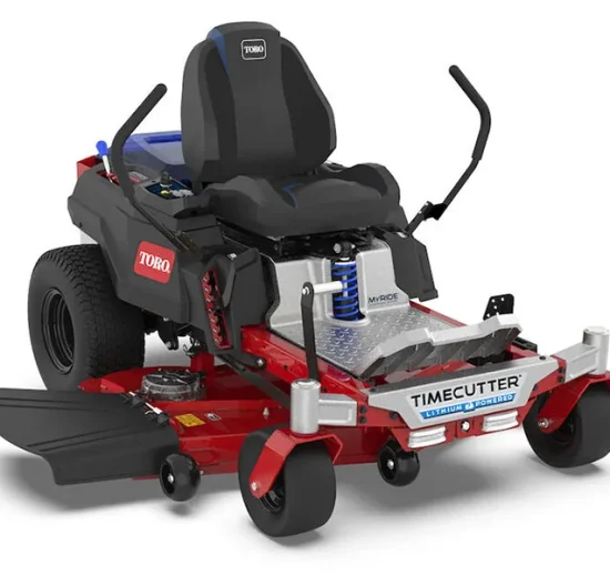 Tracteur à gazon TORO 75851 54 po à batterie – Performance et confort MyRIDE