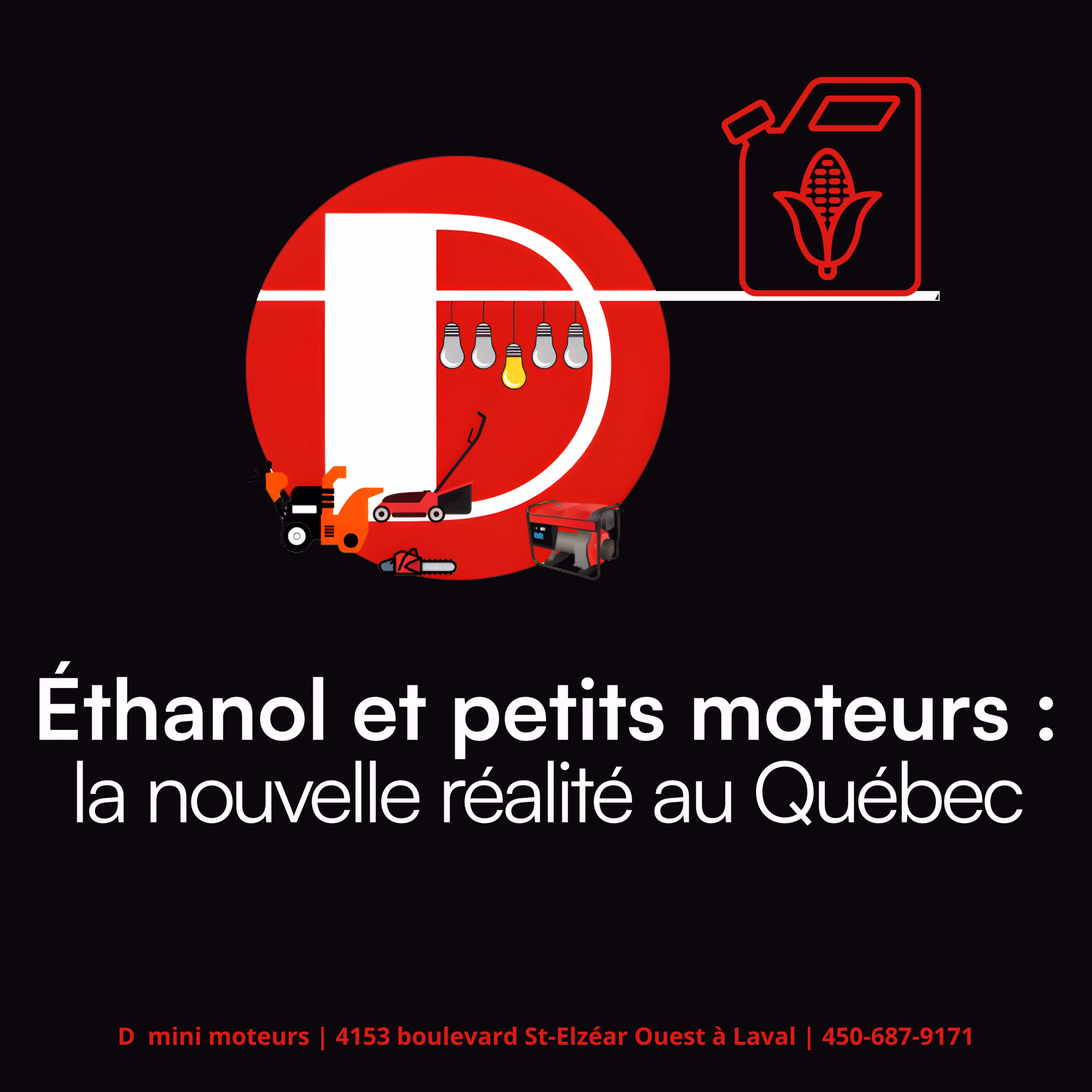 ethanol et petits moteurs, D mini moteurs